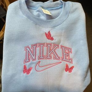Custom Nike Embroidered Crewneck